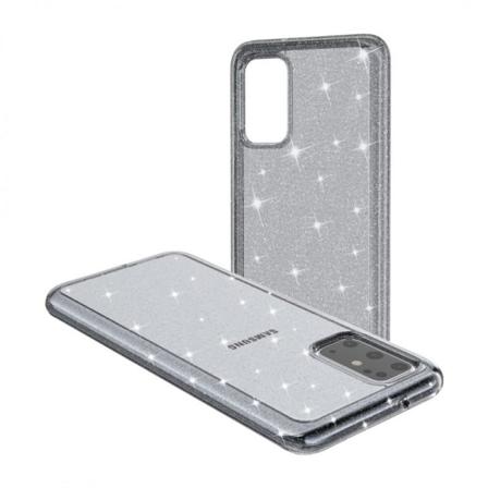 Samsung S20 Stötdämpande Mobilskal Gnistra Svart Svart