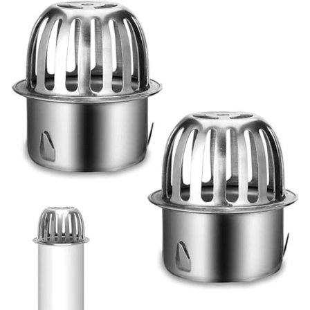 Tagrender i rustfrit stål, bladfilter i rustfrit stål til tagnedløbsrør