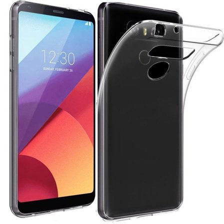 LG G6 Transparent Mjuk TPU Skal