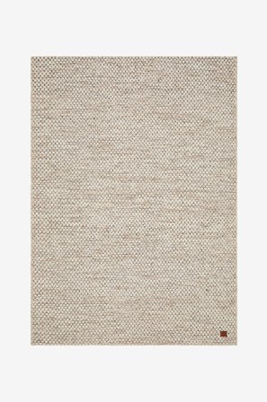 KM Home - Uldtæppe Torekov - Beige - Uldtæpper - 160X230 - Fra Homeroom