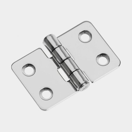 Hatch hinge Roca, 60 x 39 mm, acid-resistant stainless steel (AISI 316)