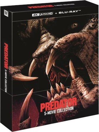 Predator - 5 Movie Collection (5 4K Ultra Hd + 5 Blu-Ray Hd)