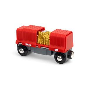 BRIO BRIO World - 33938 Gold Cargo Wagon 3+ years - Vehicles - 3+ years - Red - Junge - Toy trainset