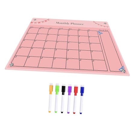 1 Anslagstavla Veckoplanerare Kylskåpsplanerare Kylskåpsveckoplanerare Kalender för kylskåp Planerare för kylskåp Mötestavla