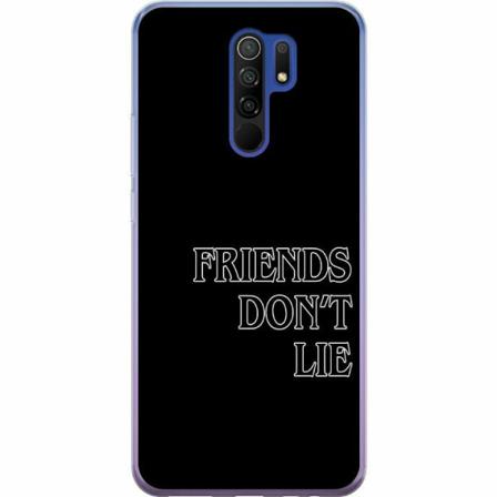 Xiaomi Redmi 9 Genomskinligt Skal Stranger Things