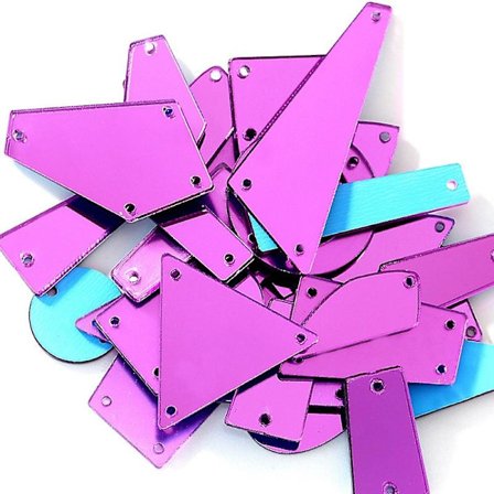 20/50 stk Akryl spejlsyning Rhinsten til tøj Håndarbejde Sy på sten