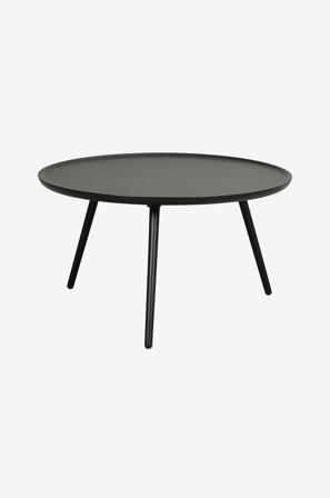 Rowico Home - Soffbord, Daisy Dia 80 cm - Svart - Soffbord - Från Homeroom