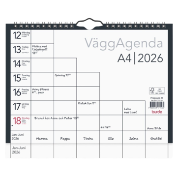 Almanakk Veggagenda 2026