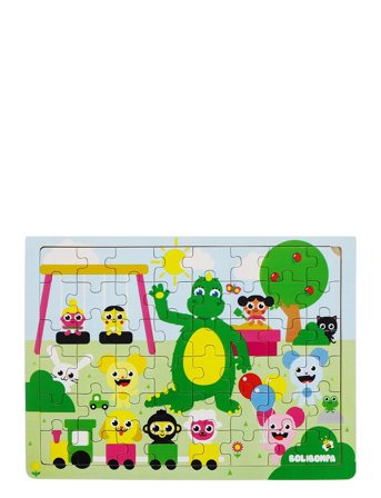 Teddykompaniet | Boliboma- Dragon In Playground, Puzzle | ONE SIZE
