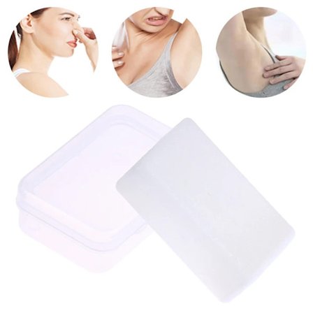 Alunstein 100% Naturlig Luktfri Aftershave Deodorant Alternativ Lindrer Hud Barbering Barber Stopp Blødning Alunstein