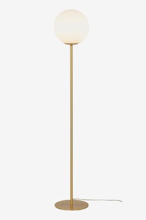 Aneta Lighting - Golvlampa Molekyl - Mässing - Golvlampor - Från Homeroom