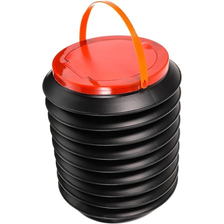 23*18cm-Taitettava roskakori, jossa on kansi