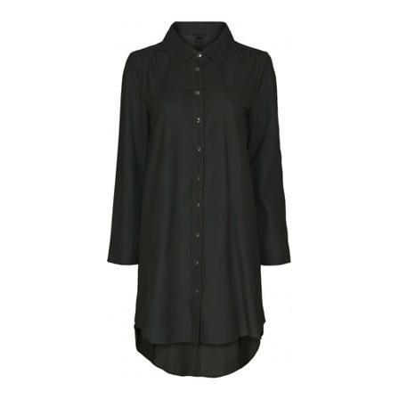 Notyz Shirt Kjole 11112 Sort, Dame