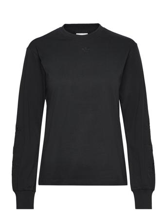 Long-Sleeve Top T-shirts & Tops Long-sleeved Musta Adidas Originals