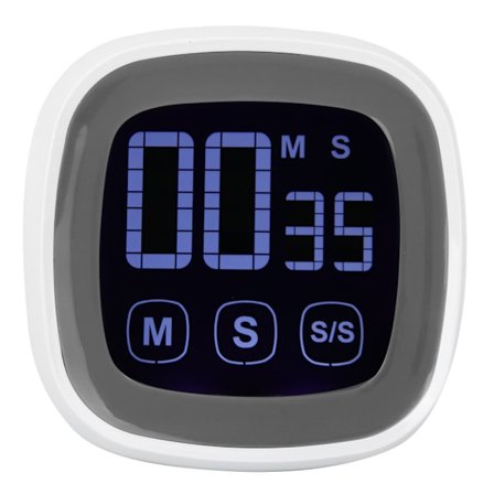 Digital Kjøkkentimer Stor Skjerm Høyt Alarm BBQ Nedtellingspåminnelser Husholdningsstoppeklokke med Magnet