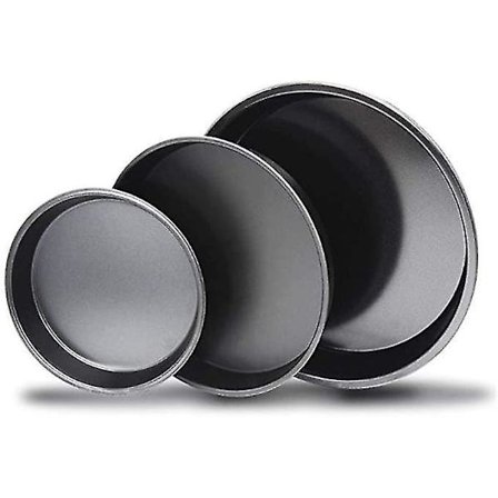 Dyb-pande Pizza Bagebakke Sæt Metal Pan Plade Ovn