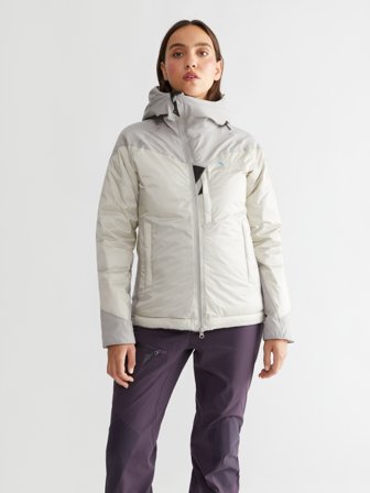 Klättermusen - Bifrost Hooded Jacket Women's's - Moon - Women's - XS
