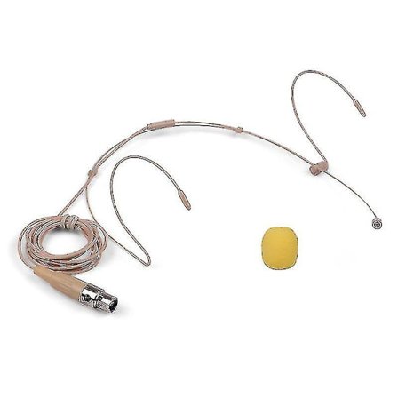 Lättviktsmikrofon för huvudmonterat headset Kondensatormikrofon 4-stifts Mini Xlr-kontakt för trådlös bältesändare {DB