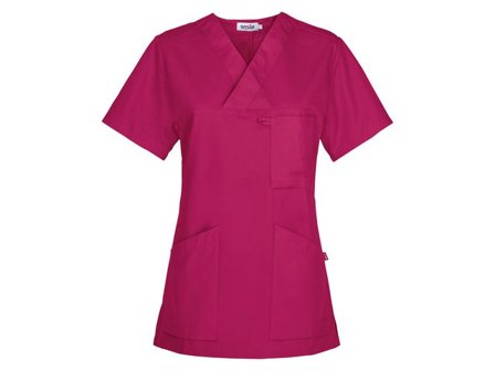 SOUTH WEST Tunika Alva fuchsia XXS - Lyreco - Arbetskläder - Arbetströjor - Bussaronger och klänningar