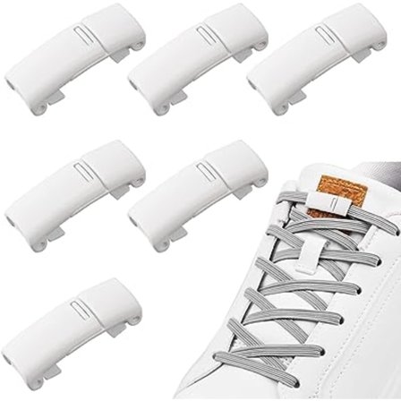 Shine Metal Skoløje Spænder, 4 Par Skoløje Spænde Lås, Magnetisk Skoløje Lås, Universal Skoløje Spænde til Børn/Voksne Sneakers Casual Sko