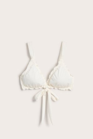 Kappahl | Stanik z wiązaniem | Offwhite