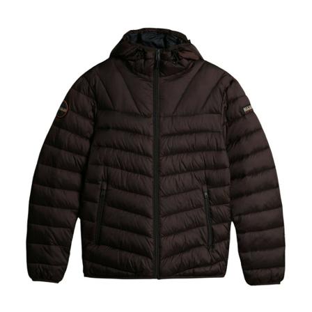 Napapijri Down Jas , Bruin , Heren , Maat: 2XL