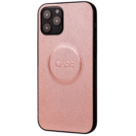 iPhone 12 Pro- 12 premium plånboksfodral -Rosé
