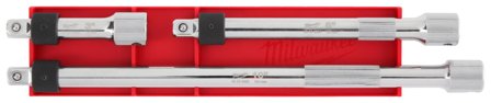 Milwaukee 4932480644 Hylsförlängarsats 3 delar, ⅜′′, Handverktyg