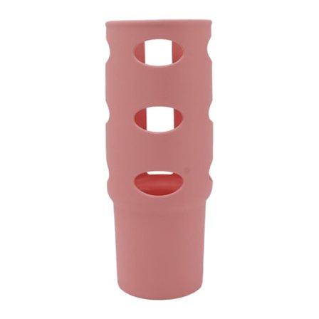 Koppskyddshylsa Halksäker alla inslagna Avtagbar silikonvattenkoppstövel för 30 oz koppar Rosa