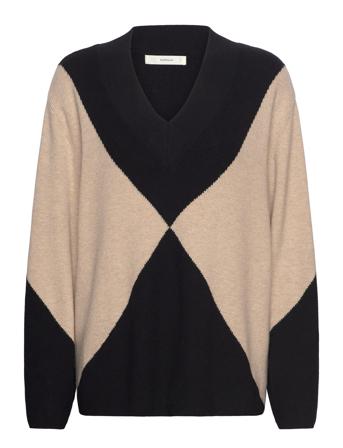 Rudiiw Intarsia Pullover Beige InWear