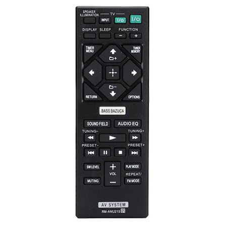 Sony HTGT1 SAWGT1 SSGT1 Soundbar Erstatningsfjernbetjening