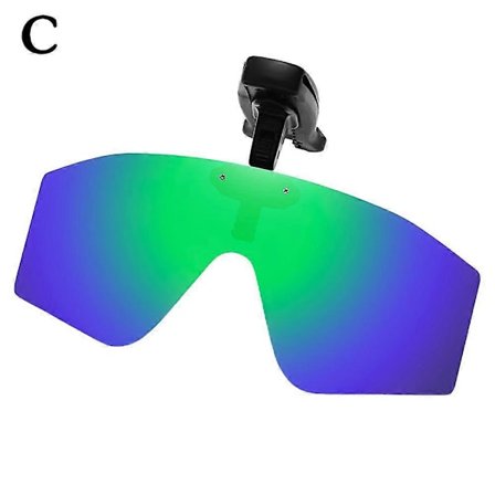 Polariserade fiskeglasögon Hattvisir Sportklämmor Keps Clip On Solglasögon Anti-UV