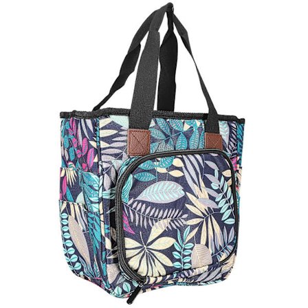 Opbevaringspose Multifunktionel Oxford Klud Cylindrisk Uldent Diverse Organizer PacketBlå Blade YAH