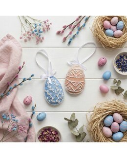 Perlenstickerei Osterliebe 2-er Pack