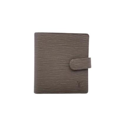 Louis Vuitton Vintage, Pre-owned Leather wallets Grijs, Dames, Maat:ONE Size