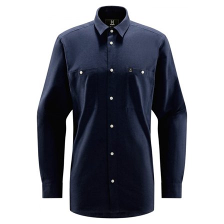 Haglöfs Curious Hemp Shirt Men Tarn Blue - M