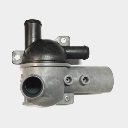 Mercury MerCruiser Avtappningshus 863631T1 för båtmotor i hållbar metall och plast, grå och svart färg, hög kvalitet