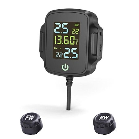 Motorsykkel TPMS Dekktrykkovervåkingssystem