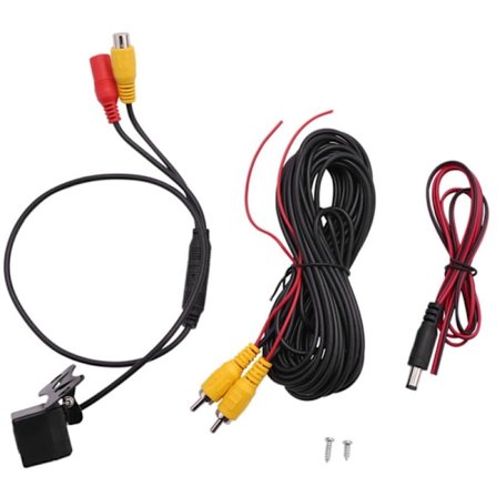 Universal bil bakkamera til bakgear, parkering, 8 LED nattesyn, vandtæt, 170 graders vidvinkel HD farvebillede