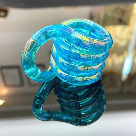 Stressreduserende leke, allsidig vridbart tau, temperaturfølsom tangle, fokus trening verktøy