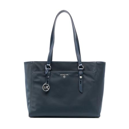 Michael Kors, Iconic Tote Blauw, Dames, Maat:ONE Size