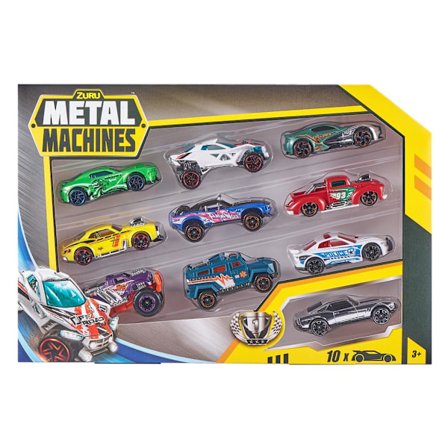 Zuru Metal Machines Bilar 10-pack