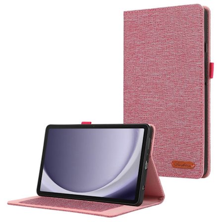 Etui for Samsung Galaxy Tab A9 Tablet med stofftekstur, folio og stativ