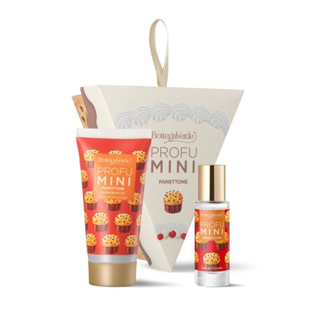 BOTTEGA VERDE ProfuMINI - Xmas Cake Panettone 1pz - Cofanetto Profumo Donna