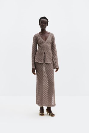 Malina - Ayla cardigan - XXS - Taupe