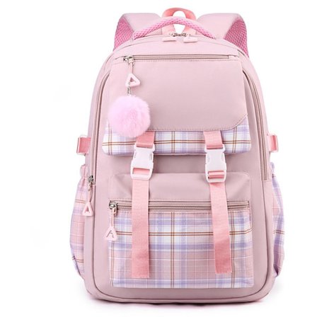 Skolflicka Skolväska Utomhus Ryggsäck - Ungdom Skolväska - Ryggsäck - Rosa - Lyx Ryggsäck