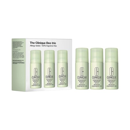 Clinique SET DEO TRIO 3 x 75 ml, Gaver, Skincare, Gaveæsker
