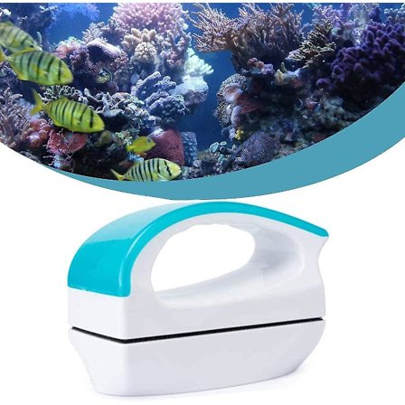 Akvarie Glasmagnetbørste, Akvarie Glasrenser, Alger Skraber Vindue Rengøringsmiddel