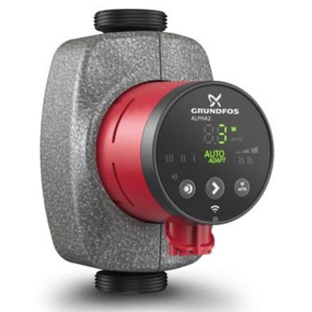 Grundfos Alpha2 15-60 130 Sirkulasjonspumpe, Vann