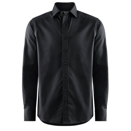 Skjorta Plainton reg svart 3XL - Lyreco - Yrkeskläder - Skjortor och blusar - Skjortor